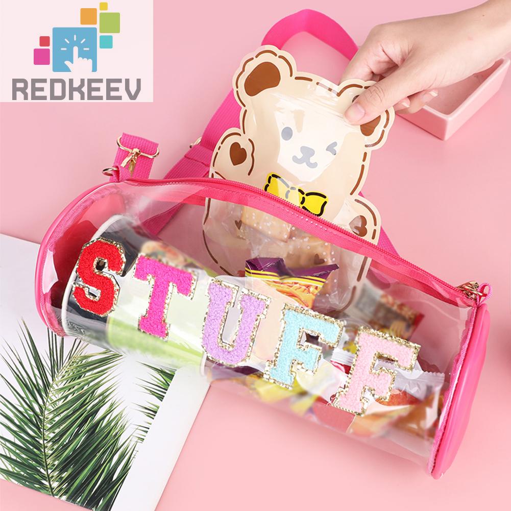 Túi Đựng Đồ Trang Điểm Đính Kim Sa Lấp Lánh Trong Suốt Phong Cách Đại Học Cho Nữ