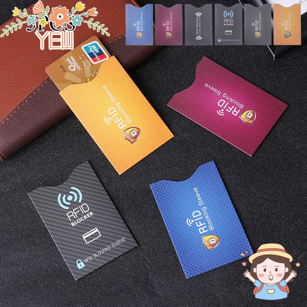 Set 5 Bao Đựng Thẻ Tín Dụng Chống Trộm Tiện Dụng