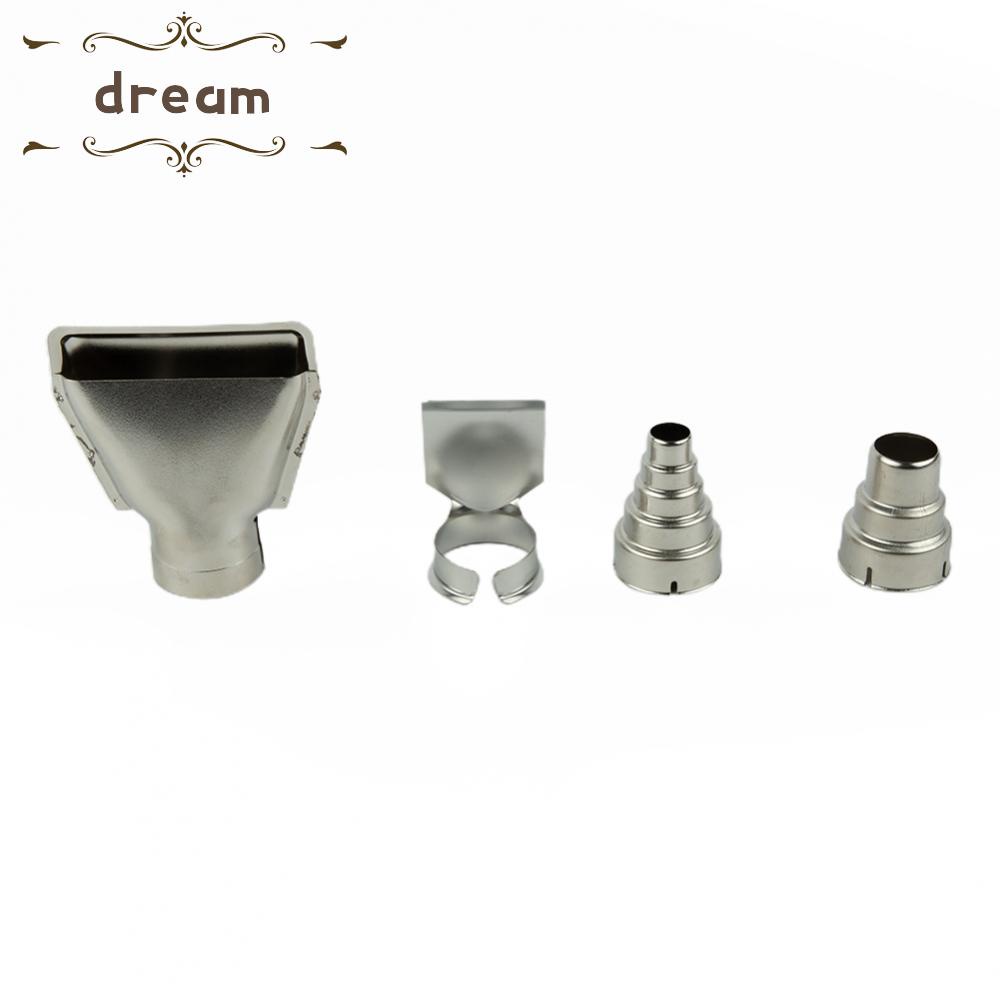 【DREAMLIFE】Nozzle 35mm Big Flat Nozzle Shovel Nozzle Stainless Steel Three-section Nozzle