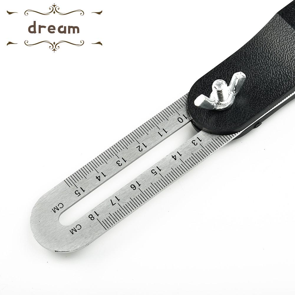 【DREAMLIFE】Angle Ruler Bevel Sliding Carpenters Gauge Angle Finder Wood Marking Tool