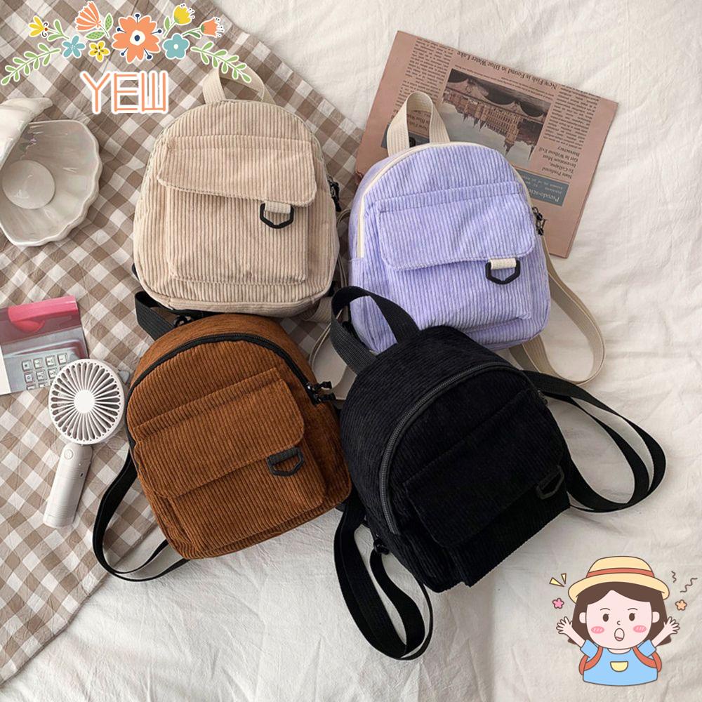 Ba Lô Mini Vải Nhung Thời Trang Dành Cho Nữ