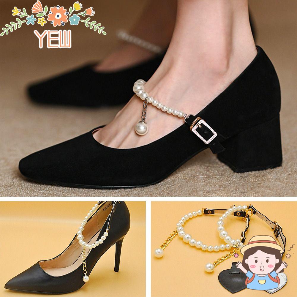 Dây Xích Đeo Mắt Cá Chân Chống Trượt Trang Trí Giày Cao Gót