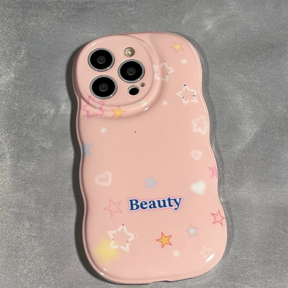 Ốp Điện Thoại TPU Dẻo Họa Tiết Ngôi Sao Nhiều Màu Thời Trang Chống Bụi Bẩn Kèm Giá Đỡ Cho IPhone 11 12 13 14 Pro Max