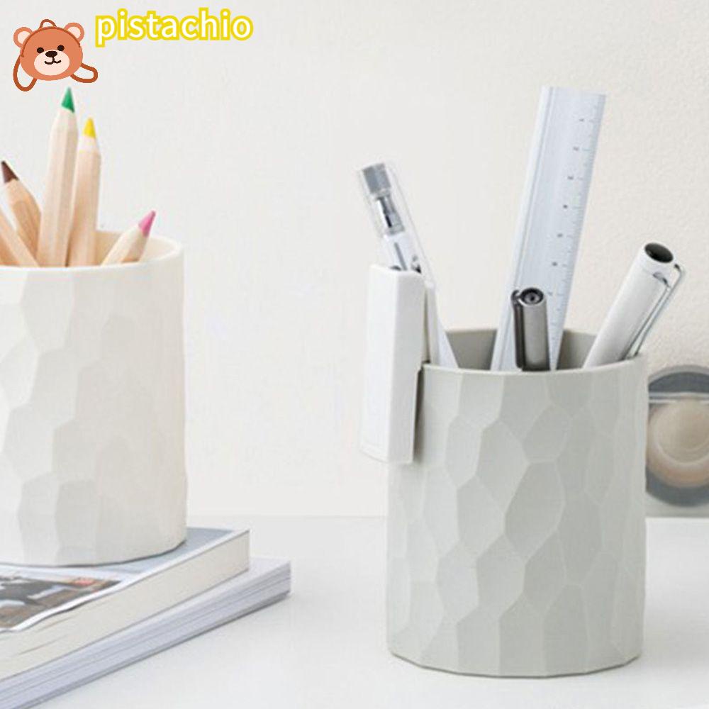 Giá Đỡ Bút / Cọ Trang Điểm Bằng Silicon Tiện Dụng Cho Văn Phòng