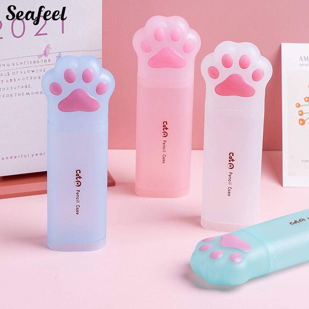 Túi Đựng Bút Chì Đa Năng Hình Móng Vuốt Hoạt Hình Dễ Thương