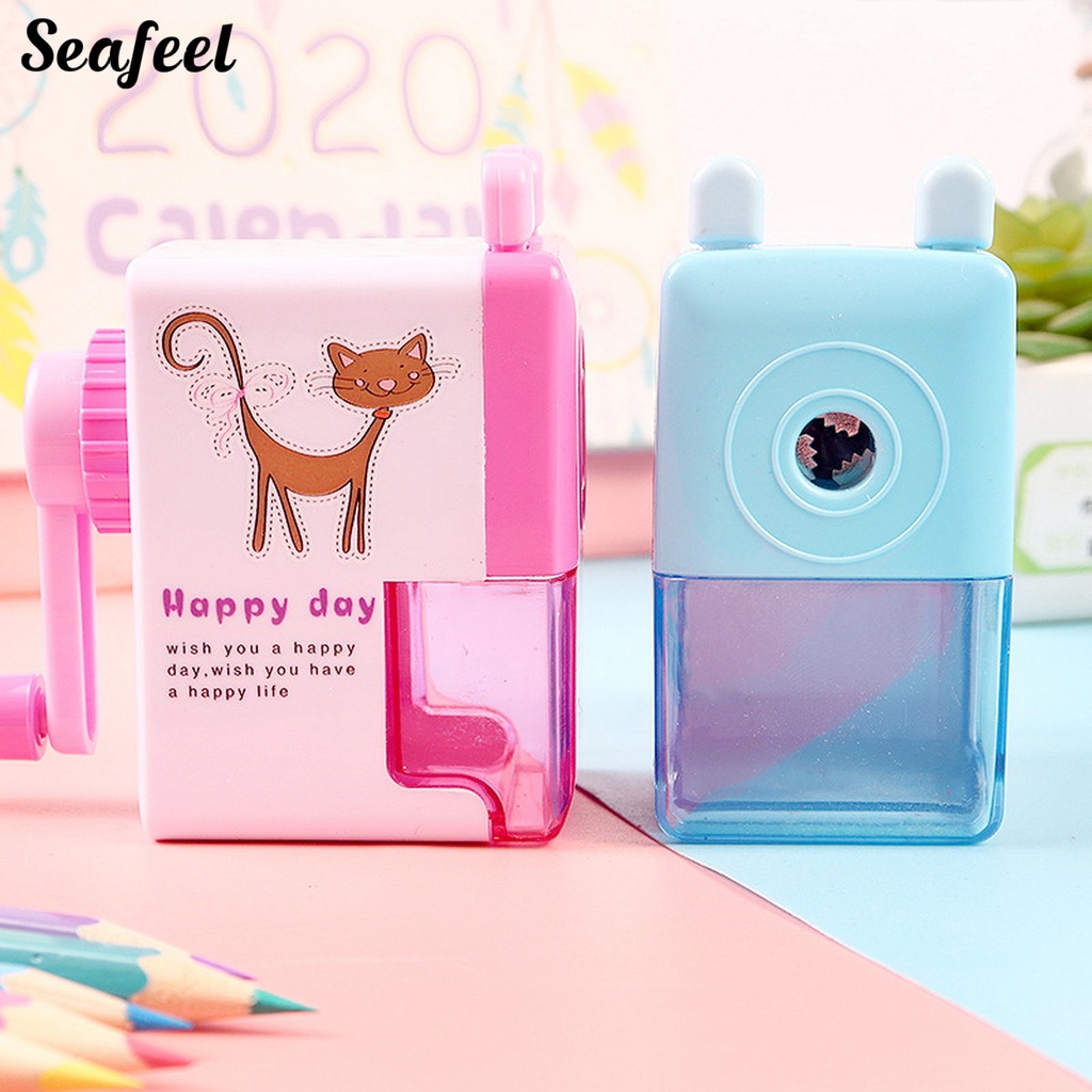 Hộp Đựng Bút Chì Xoay Chống Trượt Tiết Kiệm Sức Khỏe Họa Tiết Hoạt Hình Dễ Thương