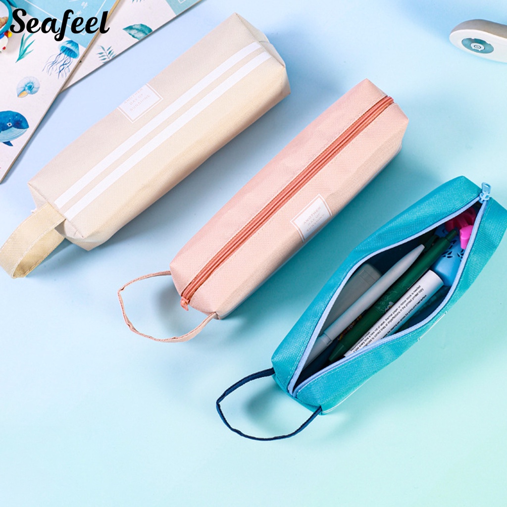 Túi Đựng Bút Chì Sức Chứa Lớn Có Khóa Kéo Sành Điệu