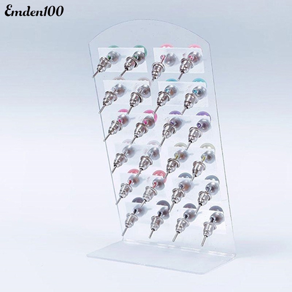 Set 12 Cặp Bông Tai Ngọc Trai Giả Thời Trang Nữ