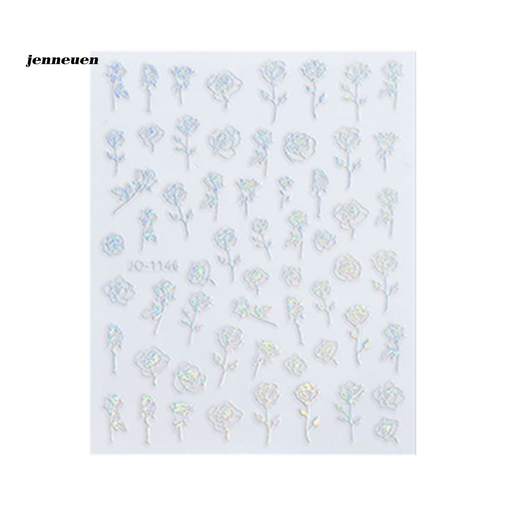 Miếng Dán Trang Trí Móng Tay 2D Siêu Mỏng DIY