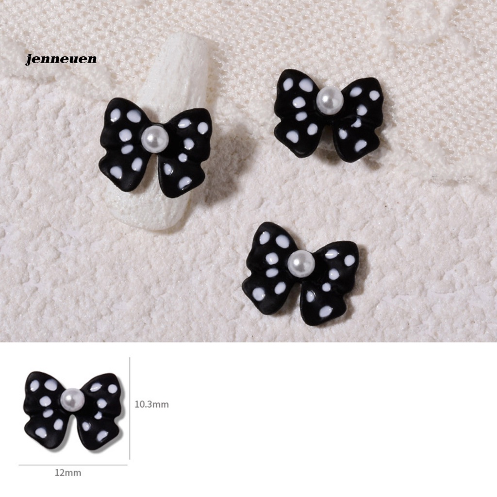 Set 5 Phụ Kiện Đinh Tán Nơ 3D Trang Trí Móng Tay