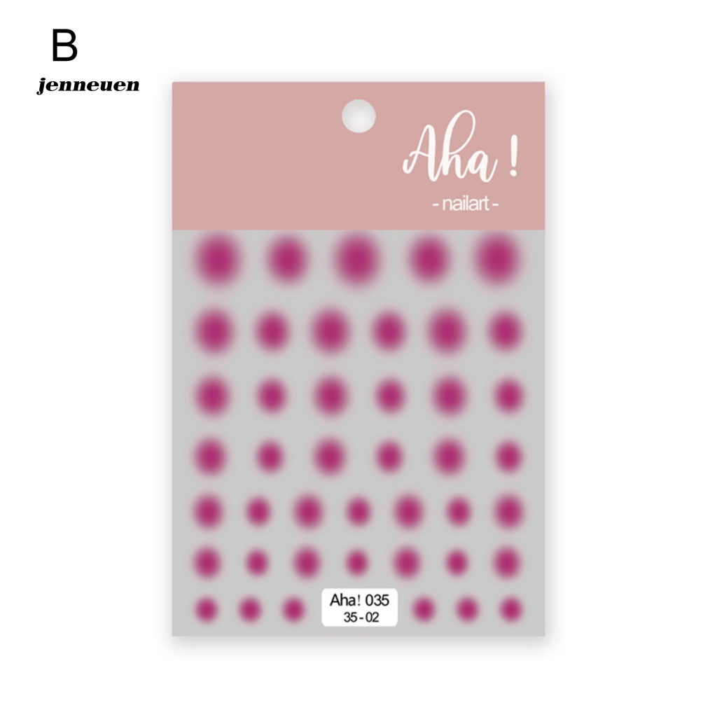 Miếng Dán Trang Trí Móng Tay Tự Dính Nhiều Kích Cỡ Có Thể Tháo Rời