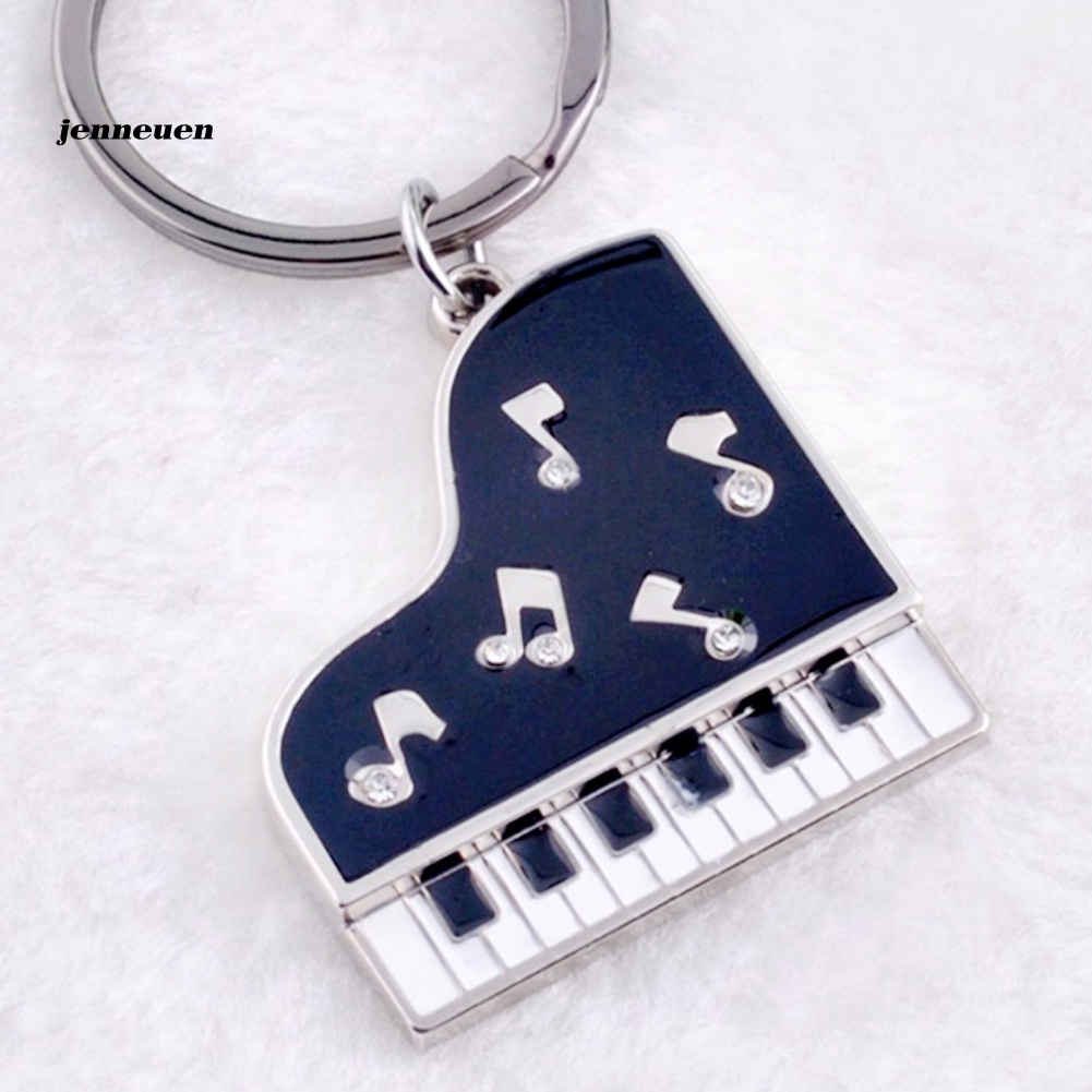 Móc Khóa Hình Phím Đàn Piano Hoạt Hình Mini