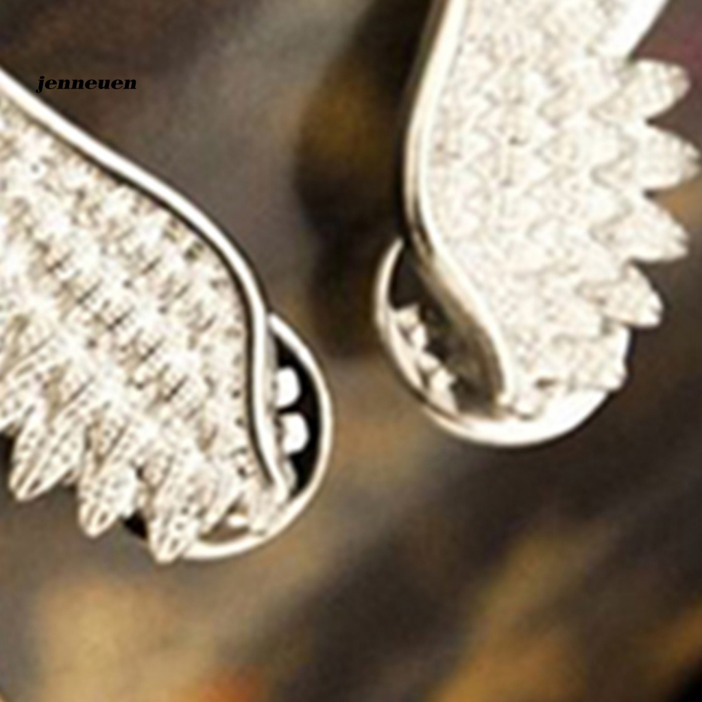 2 Trâm Cài Áo Hình Đôi Cánh Đính Đá Lấp Lánh