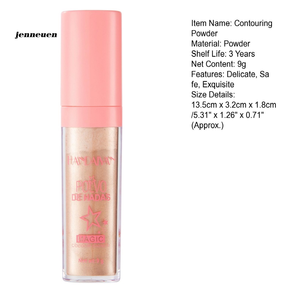 Phấn Bắt Sáng JEN 9g Trang Điểm Tự Nhiên Cho Nữ