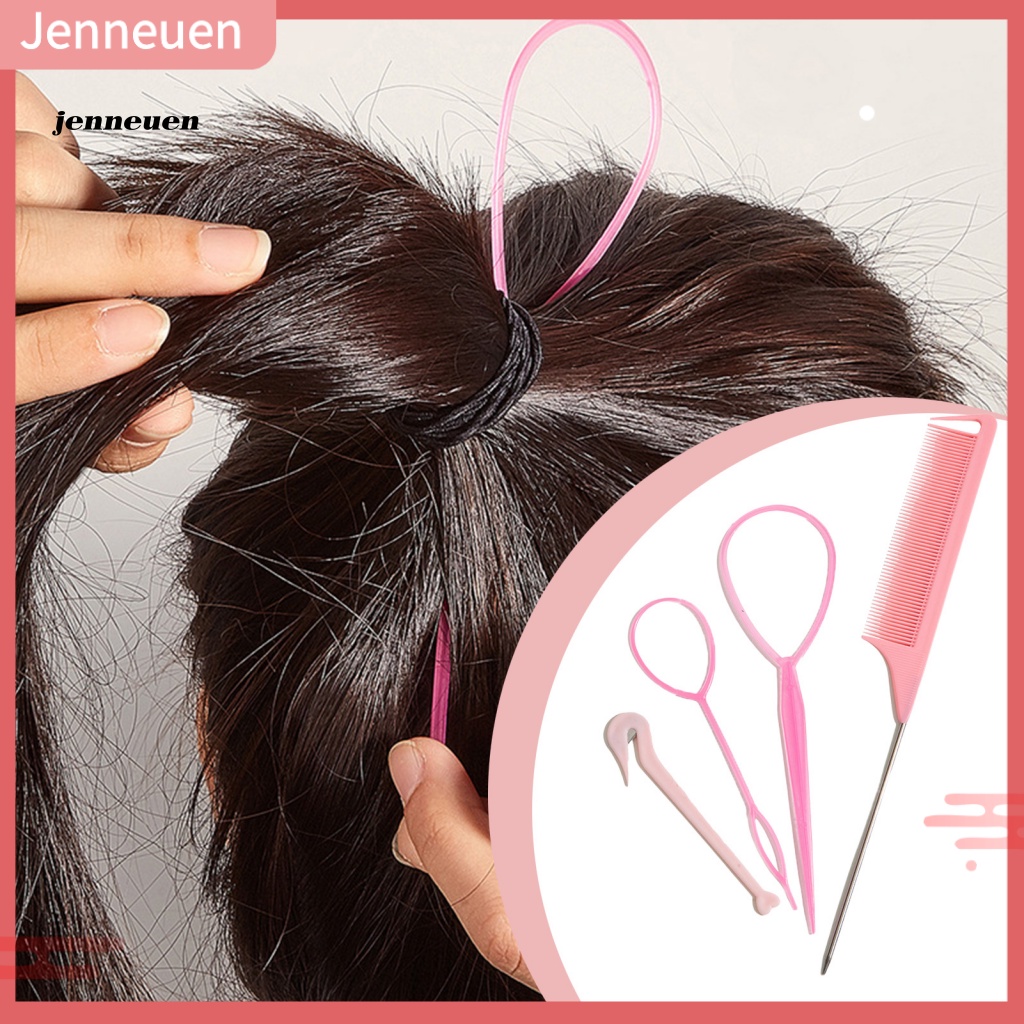 1 Bộ Lược Kẹp Tóc Tạo Kiểu Đa Năng Nhỏ Gọn Cho Salon