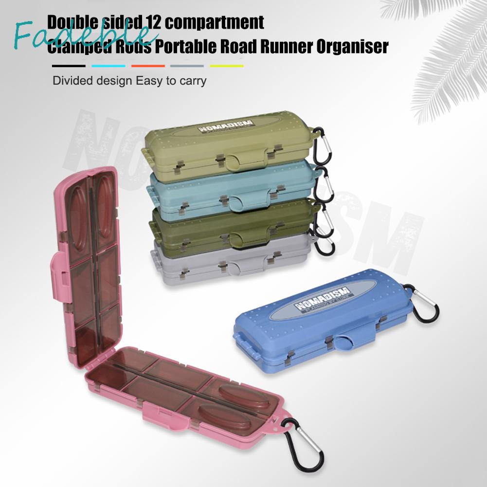 Hộp Đựng Mồi Câu Cá 12 Ngăn Cao Cấp Tiện Dụng