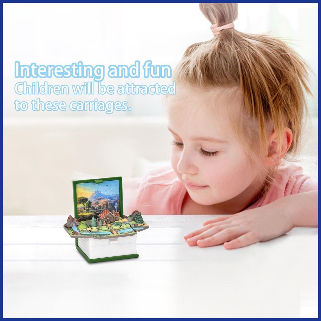 Móc Khóa Hình Quyển Sách Mini 3D Dễ Thương