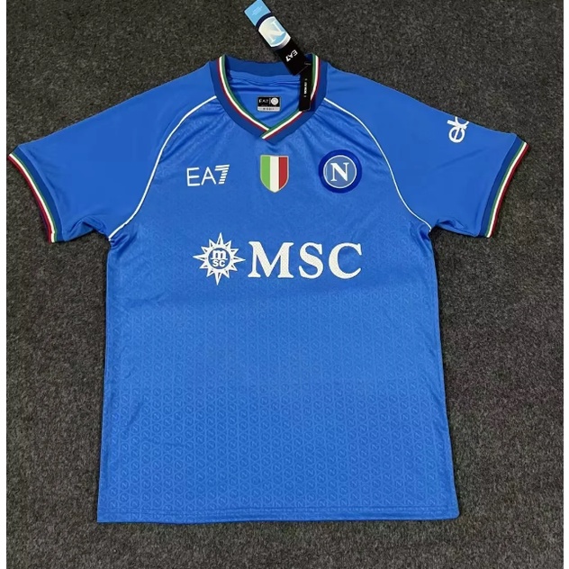 Áo Thun Bóng Đá Chất Lượng Cao 2324 Napoli