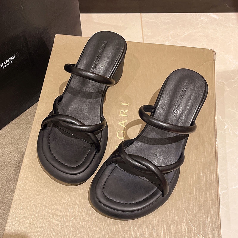 Sandal Cao Gót Phong Cách Thời Trang Mùa Hè 2023 Mới Cho Nữ