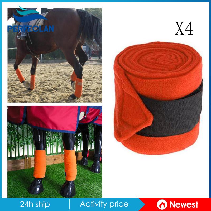 Set 4 Đai Quấn Bảo Vệ Chân Bằng Vải Bông Mềm Mại