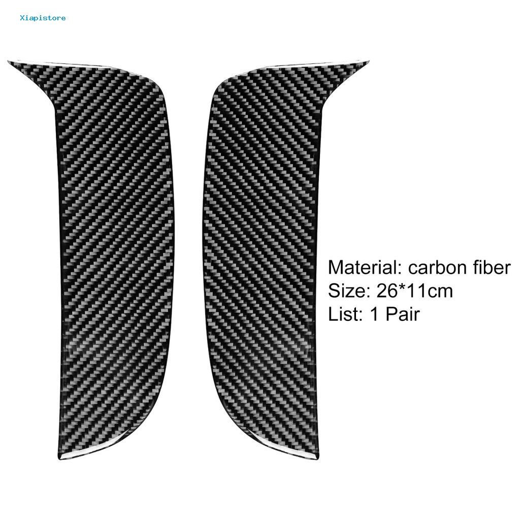 1 Cặp Miếng Dán Viền Đèn Sương Mù Bằng Sợi Carbon Cho Xe Porsche Macan-Cayenne 18-21 L / R Drive