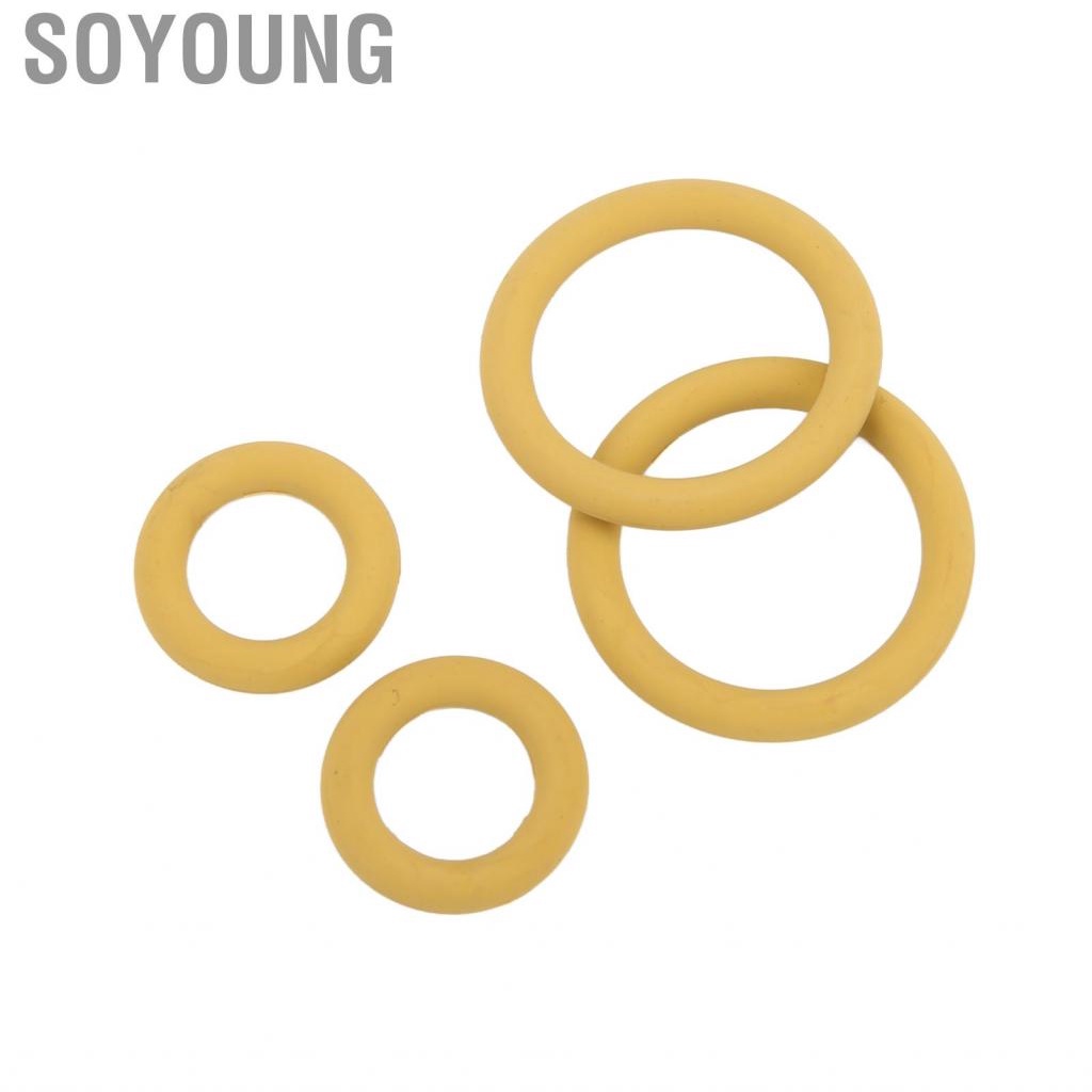 Soyoung Turbo Pedestal O Ring Gaskets  Rubber High Precision 4pcs F4TZ‑6N653‑A for Car