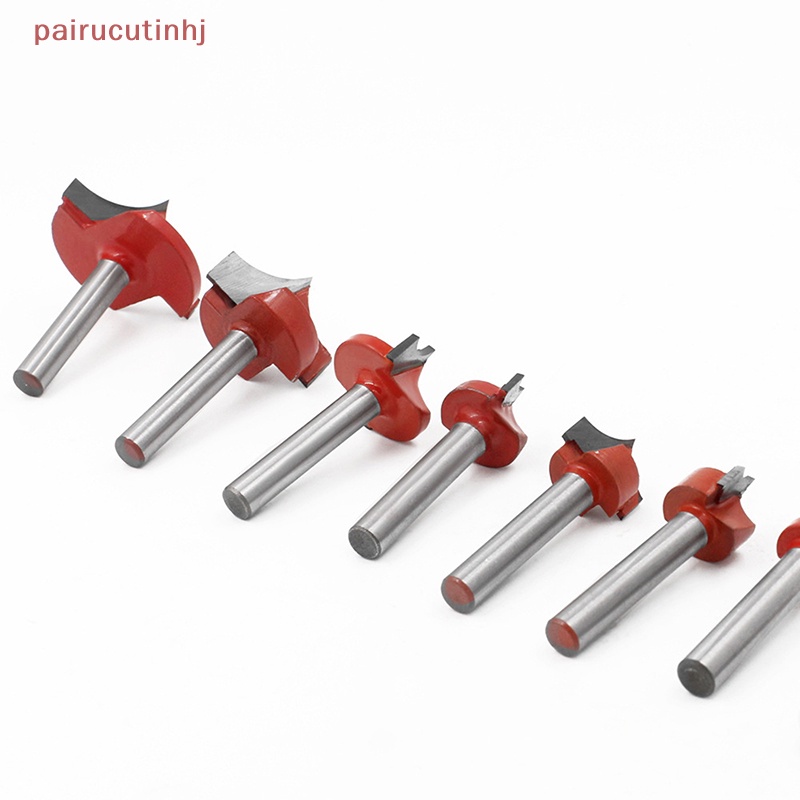 Cặp Mũi Phay Cắt Gỗ Bằng Cacbua Dày 6mm Chuyên Dụng