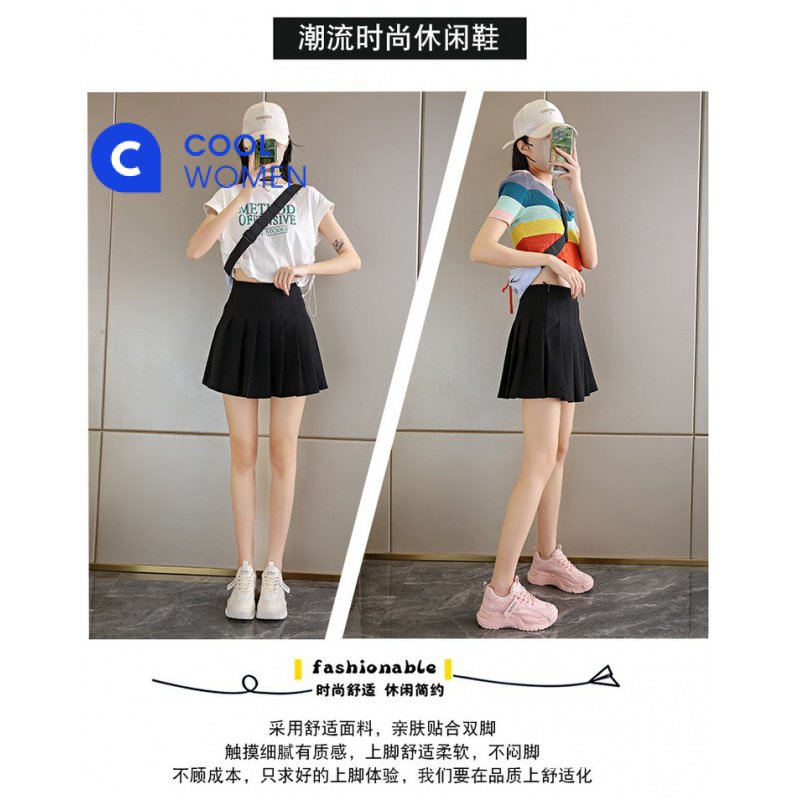 Giày Sneaker Đế Cao Su Phối Lưới Quai Chéo Phong Cách Mới 2023