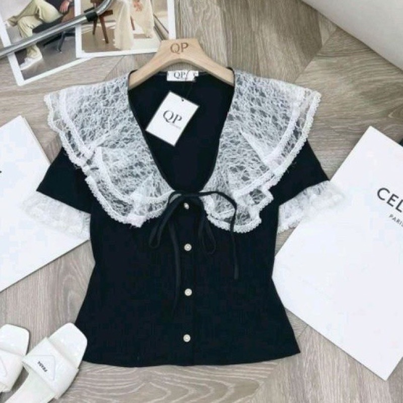 Set áo váy tiểu thư siêu hot ;
