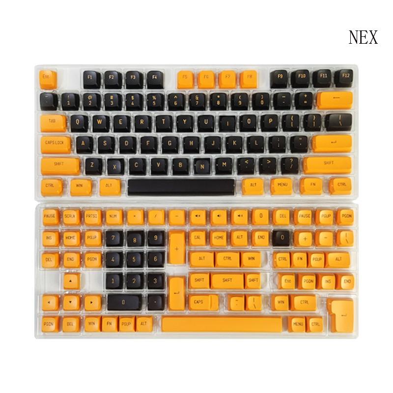 Bộ Phím Cơ 12mm CSA PBT 149 Nút Bấm In Họa Tiết Hai Màu Chất Lượng Cao