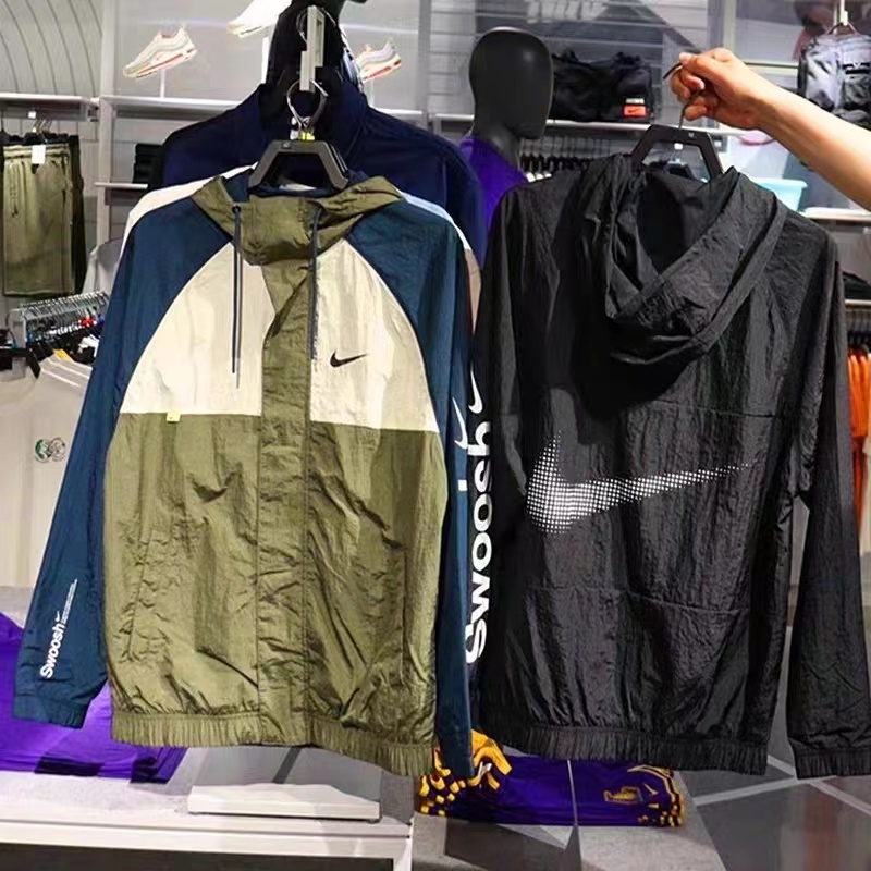 Áo Khoác Bomber Chống Nắng 100% Chính Hãng Phối Lưới Có Khóa Kéo Thời Trang Cho Nam Và Nữ