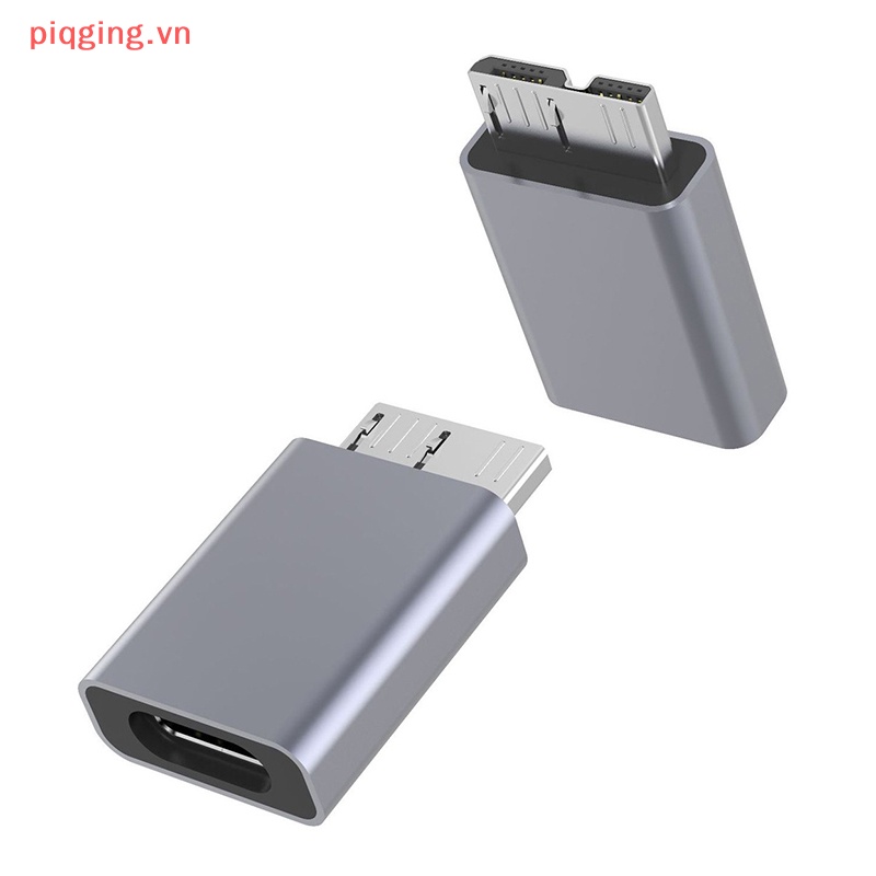 Piqging Đầu Chuyển Đổi Từ Cổng type c Sang usb 3.0 micro b