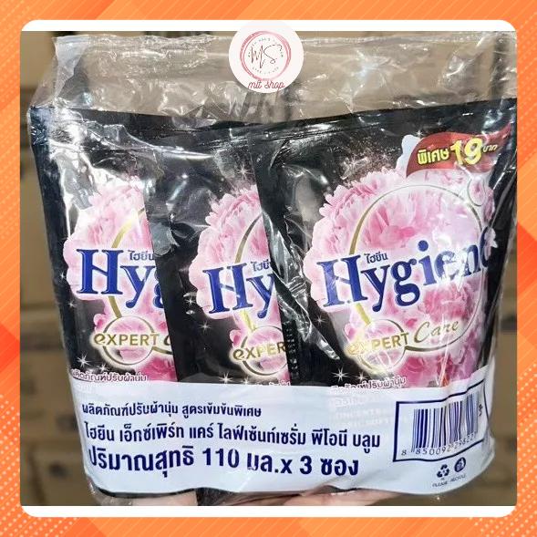 Combo set 3 túi nước xả Hygiene 110ml - hàng nội địa