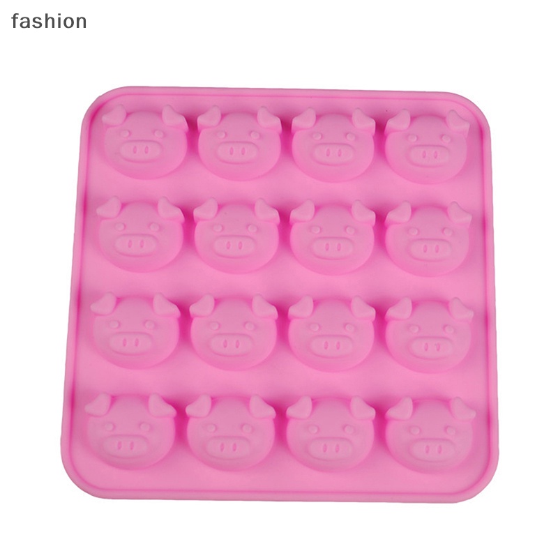 Khuôn Silicon Làm Đá / Chocolate Hình Chú Heo Đáng Yêu