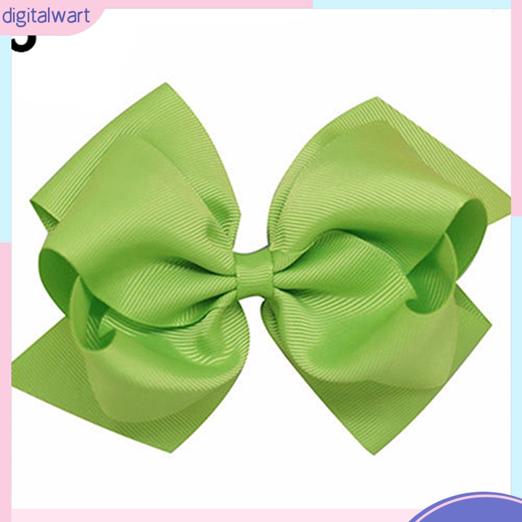 Kẹp Tóc Nơ Ruy Băng Hai Lớp Cỡ Lớn 1 Cái Cho Bé Gái