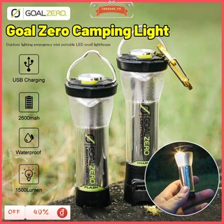 Đèn pin cắm trại Goal Zero Led 3 chế độ Sạc USB khẩn cấp Đèn lồng ngoài trời