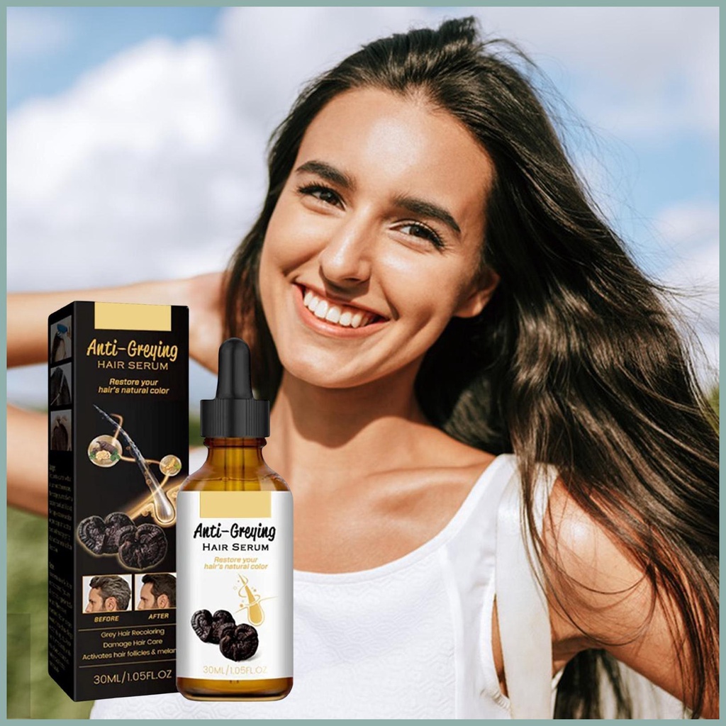 Tinh Chất Dưỡng Tóc Màu Đen Chống Gàu Cho Tóc Đen Tự Nhiên yunvn yunvn