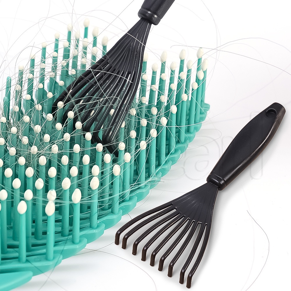 Bàn Chải Nhựa Mini Cầm Tay Vệ Sinh Lược Chải Tóc Tiện Dụng