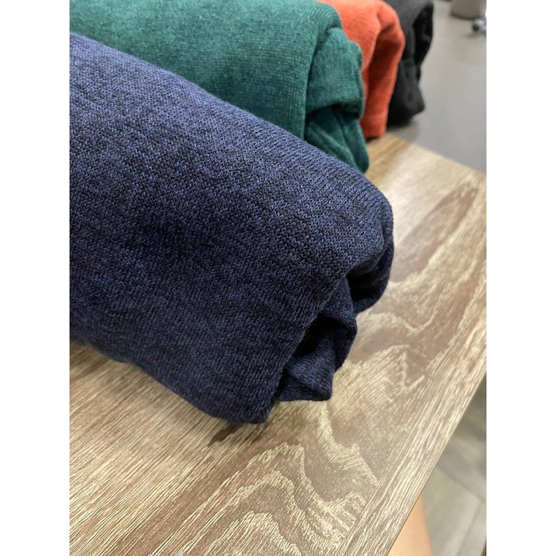 Áo Khoác Cardigan Dài Tay NOTATIONS & ALWAYS INDIGO Hàng Xuất Xịn Cao Cấp Chất Mịn Đẹp Len Dệt Kim / Cotton