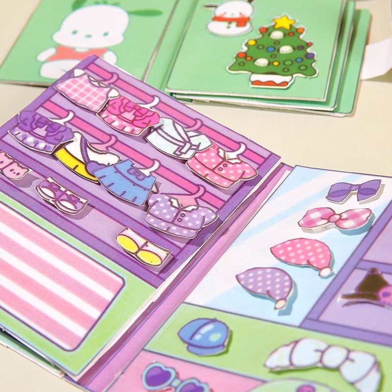 Sách Hoạt Hình Thủ Công Tự Làm Sách Không Cắt Dành Cho Trẻ Em SG094