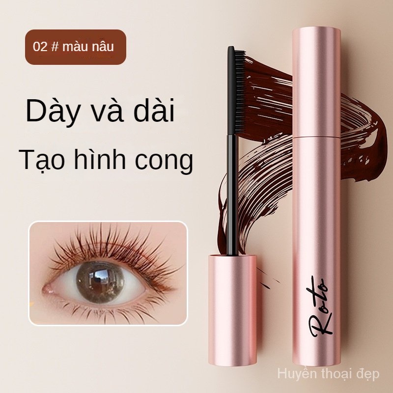 Mascara Uốn Cong Làm Dày Và Dài Mi Chống Thấm Nước Và Mồ Hôi Lâu Trôi