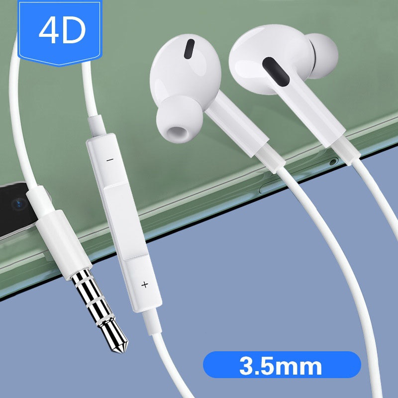 Tai Nghe Nhét Tai Có Dây Cho iPhone 11 12 13 14 Plus XS MAX
