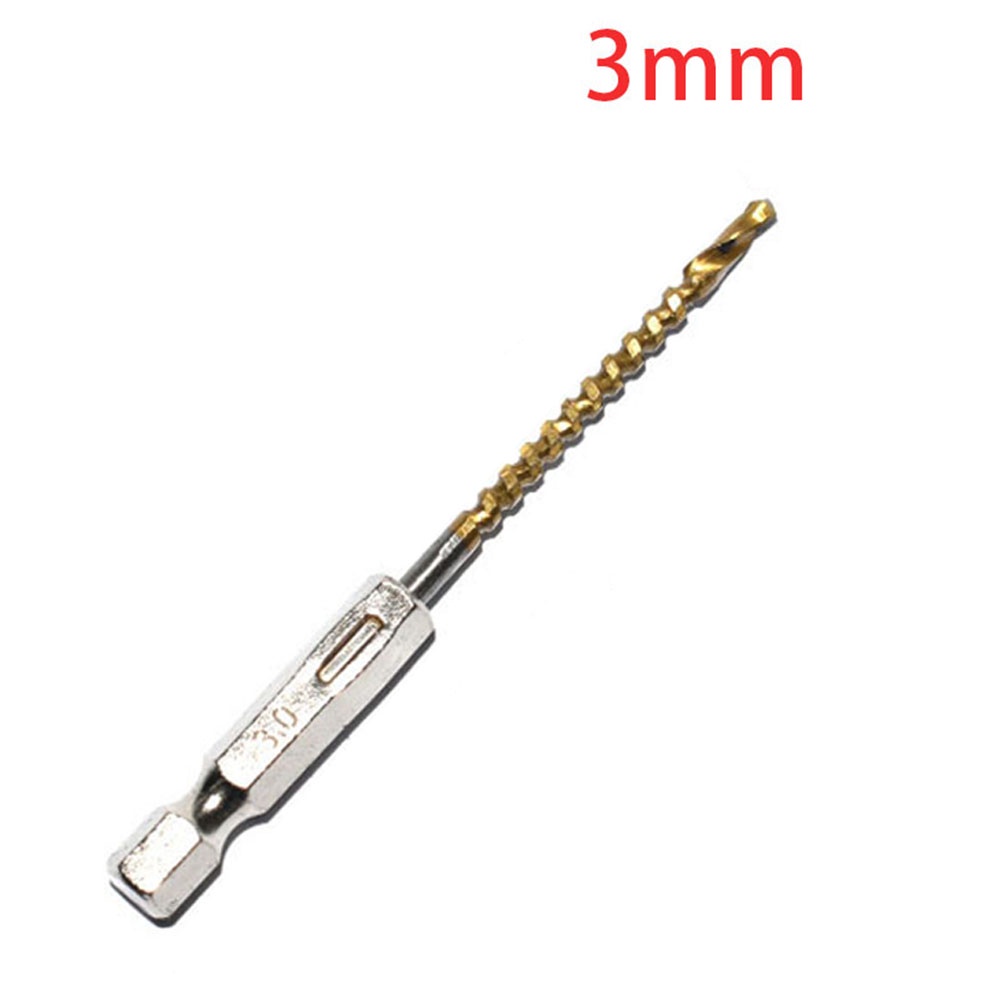1 Mũi Khoan Kim Loại Titan Mạ Titan Độ Cứng Cao