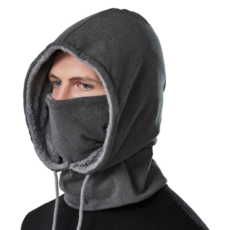 Bbyter mũ mùa đông đi xe ngoài trời mũ chống gió mũ trượt tuyết lạnh mũ lông cừu mũ ấm khăn mặt mặt nạ mông cổ mũ lạnh