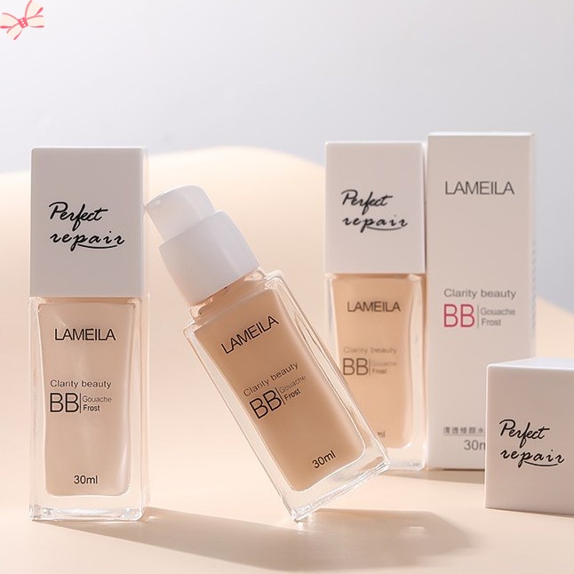 Kem Nền Che Khuyết Điểm BB Cream Lameila Perfect Repair Light Concealer Foundation YR