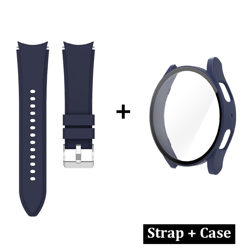 Ốp Silicone Bảo Vệ Màn Hình Đồng Hồ Samsung Galaxy Watch 4 / 5 / 6 40mm 44mm 6 Classic 43mm 47m
