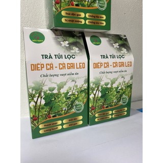Trà diếp cá, cà gai leo túi lọc , thanh nhiệt, giải độc gan, mát gan, men gan cao