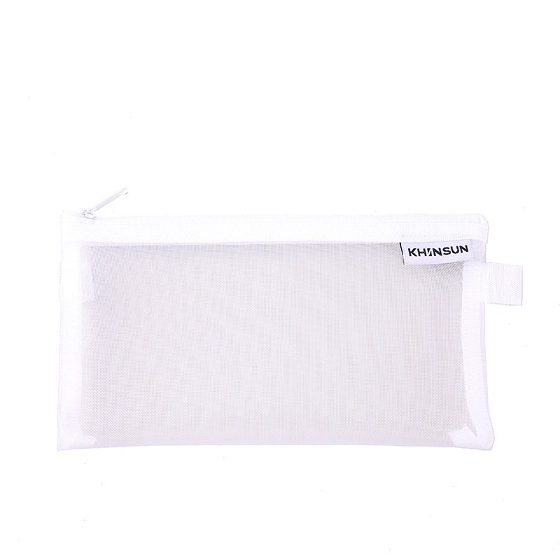 Bóp Viết Dạng Lưới Trong Suốt Hình Vuông Sáng Tạo