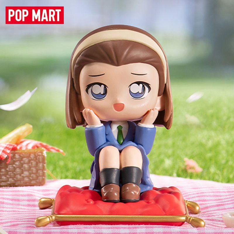 Gô chính hãng popmart thám tử lừng danh conan nhân vật cổ điển hộp mù hình búp bê món quà trang trí