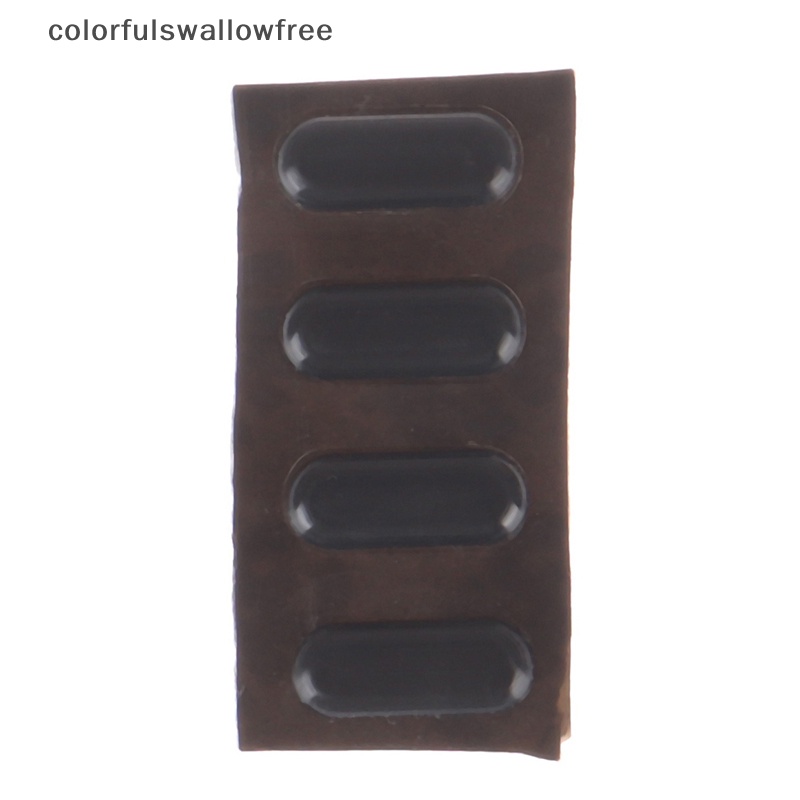 Colorfulswallowfree 4 cái / bộ chân đế cao su mới cho dell e7440 e7240 e7250 tấm che chân dưới abc